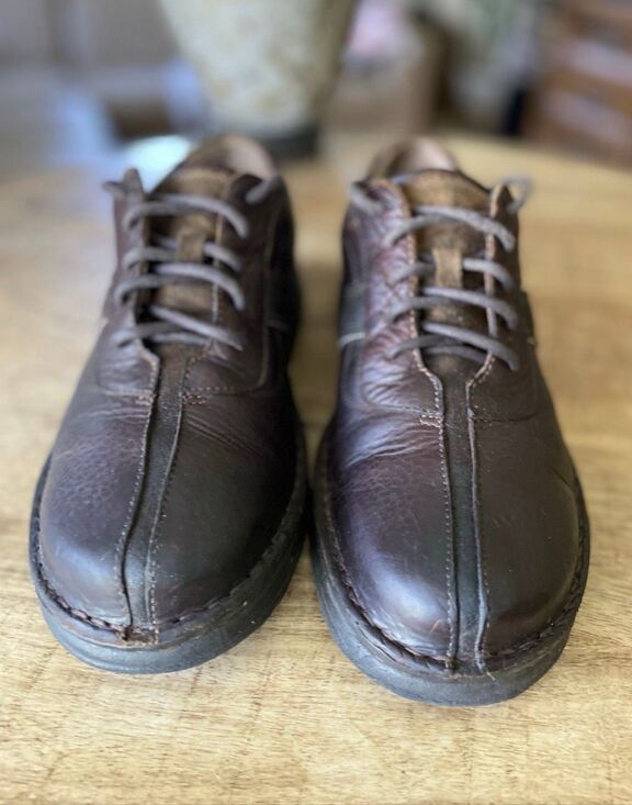 Clarks Other - Clarks Men’s Brown Leather Lace-Up Casual Shoes Size 10M
